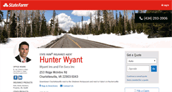 Desktop Screenshot of hunterwyant.com